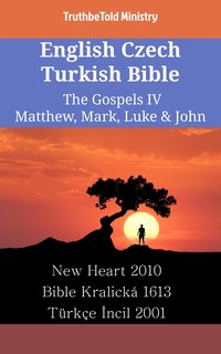 English Czech Turkish Bible - The Gospels IV - Matthew, Mark, Luke & John - TruthBeTold Ministry - ebook