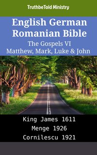 English German Romanian Bible - The Gospels VI - Matthew, Mark, Luke & John - TruthBeTold Ministry - ebook