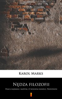 Nędza filozofii - Karol Marks - ebook