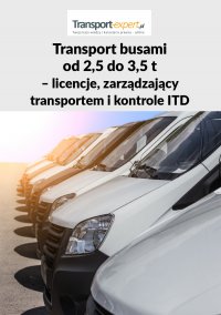 Transport busami od 2,5 do 3,5 t – licencje, zarządzający transportem i kontrole ITD