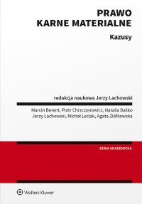 Prawo karne materialne. Kazusy - Marcin Berent - ebook