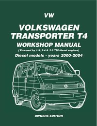 VW Transporter T4 Workshop Manual Diesel 2000-2004 - Greg Hudock - ebook
