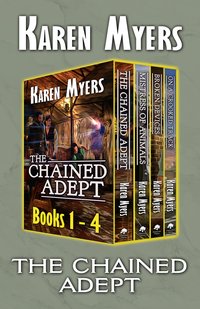 The Chained Adept (1-4) - Karen Myers - ebook