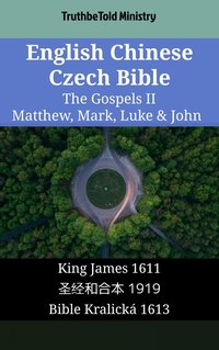 English Chinese Czech Bible - The Gospels II - Matthew, Mark, Luke & John - TruthBeTold Ministry - ebook