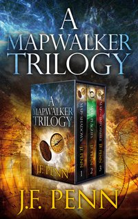 A Mapwalker Trilogy - J.F. Penn - ebook