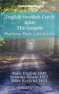 English Swedish Czech Bible - The Gospels - Matthew, Mark, Luke & John - TruthBeTold Ministry - ebook