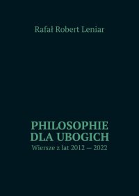 Philosophie dla ubogich - Rafał Leniar - ebook