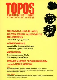 Topos dwumiesięcznik literacki 3/2022 - Opracowanie zbiorowe - eprasa