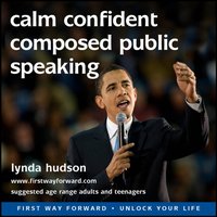 Calm confident composed public speaking - Lynda Hudson - audiobook