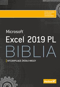 Excel 2019 PL. Biblia - Michael Alexander - ebook