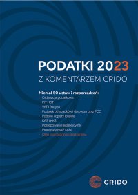Podatki 2023 z komentarzem Crido - Piotr Barański - ebook