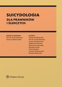 Suicydologia dla prawników i śledczych - Wojciech Filipkowski - ebook