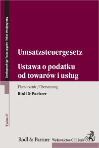 Ustawa o podatku od towarów i usług. Umsatzsteuergesetz - Rödl & Partner - ebook