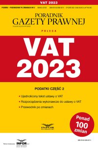 VAT 2023 - Opracowanie zbiorowe - ebook
