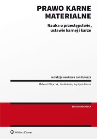 Prawo karne materialne - Mateusz Filipczak - ebook