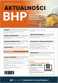Aktualności BHP. Maj 2023/212 - Opracowanie zbiorowe - ebook