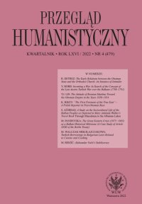 Przegląd Humanistyczny 2022/4 (479) - Tomasz Wójcik - eprasa