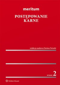 Meritum Postępowanie karne - Barbara Augustyniak - ebook