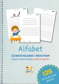 Alfabet - zestaw do kaligrafii - ABC Media Publishing Sp. z o.o. - ebook