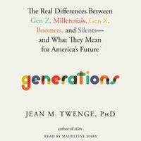 Generations - Jean M. Twenge - audiobook