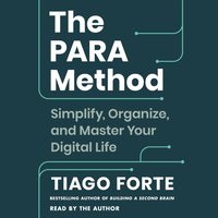 PARA Method - Tiago Forte - audiobook