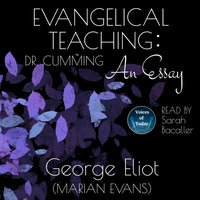 Evangelical Teaching - George Eliot - audiobook