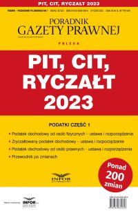 PIT, CIT, Ryczałt 2023 - Opracowanie  zbiorowe - ebook
