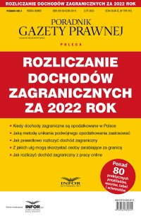 Rozliczanie dochodów zagranicznych za 2022 rok - Mariusz Makowski - ebook