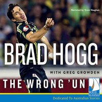 The Wrong 'Un - Brad Hogg - audiobook
