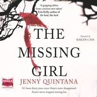 The Missing Girl - Jenny Quintana - audiobook