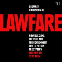 Lawfare - Geoffrey Robertson - audiobook