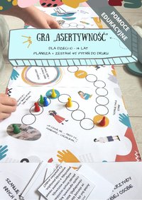 Gra planszowa "Asertywność" dla dzieci 10-14 lat (do druku). Pomoc edukacyjna - Katarzyna Skoczylas-Płuska - ebook