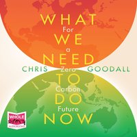What We Need to Do Now - Chris Goodall - audiobook