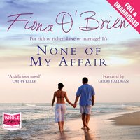 None of My Affair - Fiona O'Brien - audiobook