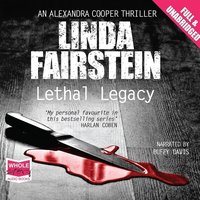 Lethal Legacy - Linda Fairstein - audiobook