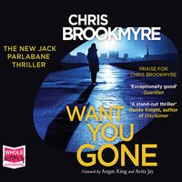 Want You Gone - Chris Brookmyre - audiobook