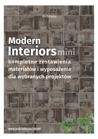 Nowoczesne wnętrza - przydatne rozwiązania. Katalog z zestawieniami materiałów i wyposażenia. - Ewa Kielek - ebook