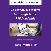 25 Essential Lessons: PTE Academic - Winn Trivette II - audiobook