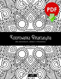 Kolorowanka antystresowa dla dzieci, dorosłych i młodzieży. Wzory. - Tosia Mae - ebook