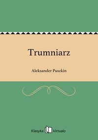 Trumniarz - Aleksander Puszkin - ebook