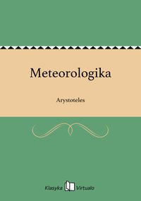 Meteorologika - Arystoteles - ebook