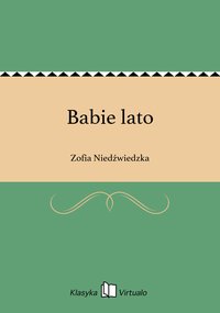 Babie lato - Zofia Niedźwiedzka - ebook