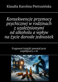 Konsekwencje przemocy psychicznej w rodzinach z uzależnionymi od alkoholu a wpływ na życie dorosłe jednostek - Klaudia Pietrusińska - ebook