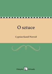 O sztuce - Cyprian Kamil Norwid - ebook