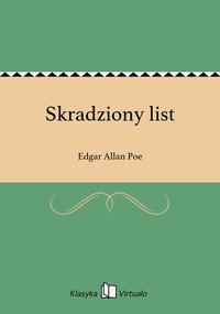 Skradziony list - Edgar Allan Poe - ebook