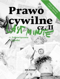 Last minute. Prawo cywilne. Część 2 - Bogusław Gąszcz - ebook