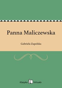 Panna Maliczewska - Gabriela Zapolska - ebook