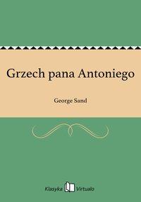 Grzech pana Antoniego - George Sand - ebook