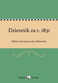 Dziennik za r. 1831 - Helena Szymanowska-Malewska - ebook