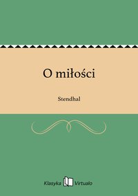 O miłości - Stendhal - ebook